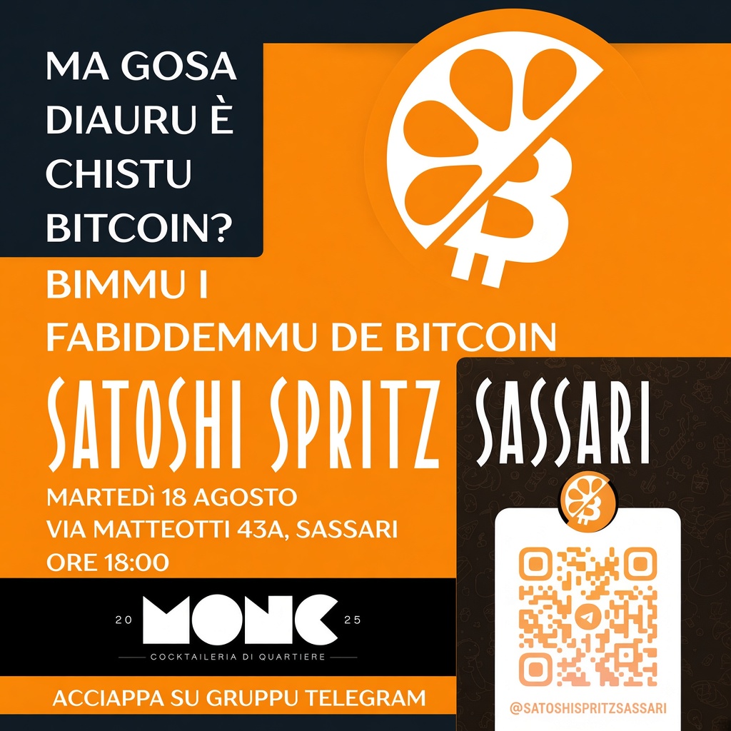 Meetup Bitcoiner Sassari